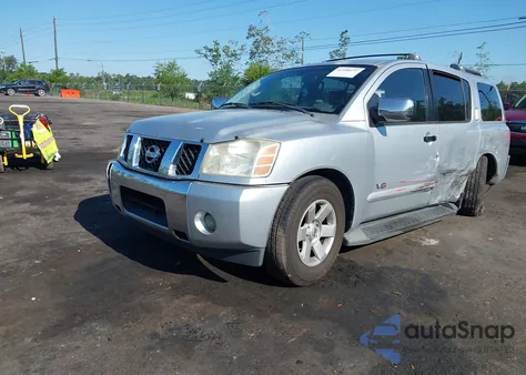 2006 Nissan Armada Le from USA, damaged, VIN 5N1AA08A76N727738